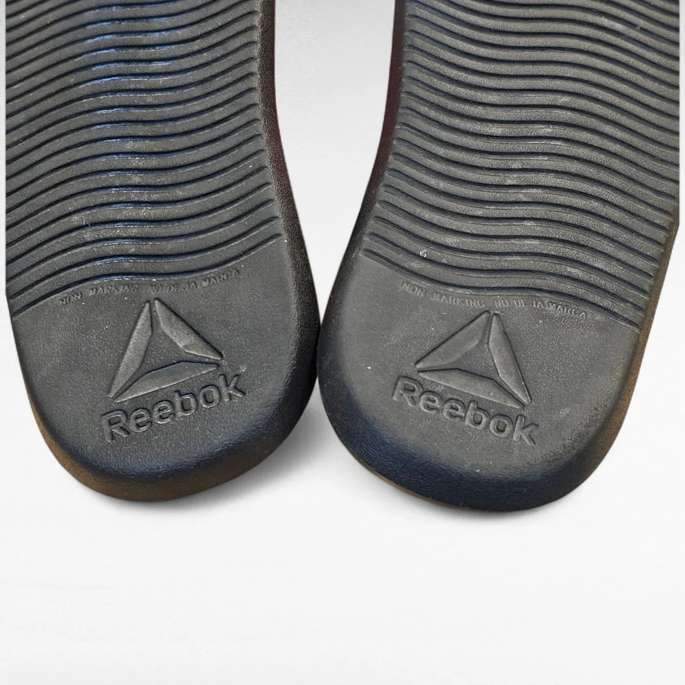 Reebok Men's Comfort Slides Red and Black Size 7